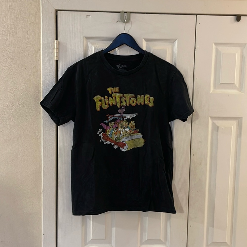 The Flintstones t shirt size medium in black